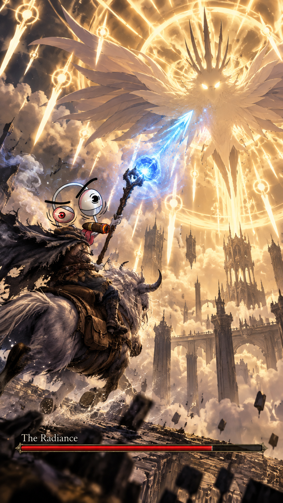 Stiffy battling The Radiance
